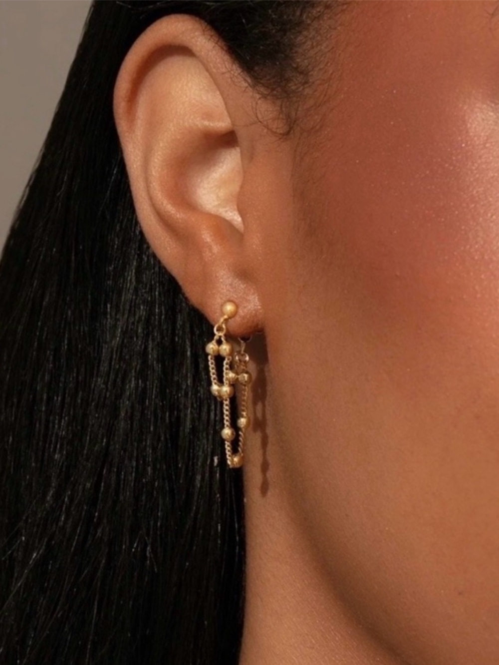 Uncommon James Ball And Chain Earrings